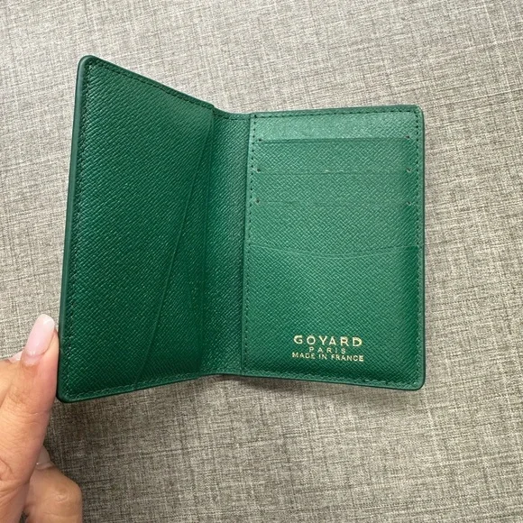 Green Patterned Wallet - Picture 2 of 3